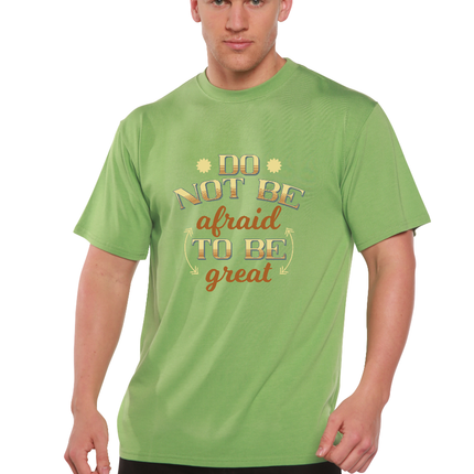 Do Not Be To Be Men's Bamboo Viscose/Organic Cotton Short Sleeve  Graphic T-Shirt