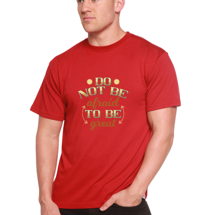 Do Not Be To Be Men's Bamboo Viscose/Organic Cotton Short Sleeve  Graphic T-Shirt