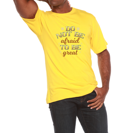 Do Not Be To Be Men's Bamboo Viscose/Organic Cotton Short Sleeve  Graphic T-Shirt