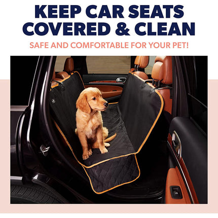 Dog Rear Seat Cover Protector Waterproof Anti-Scratch Anti-Slip Hammock