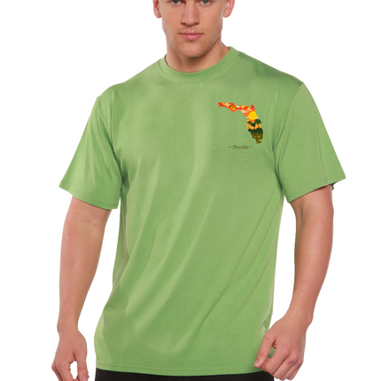 Florida Men's Bamboo Short Sleeve Graphic T-Shirt