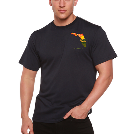 Florida Men's Bamboo Short Sleeve Graphic T-Shirt