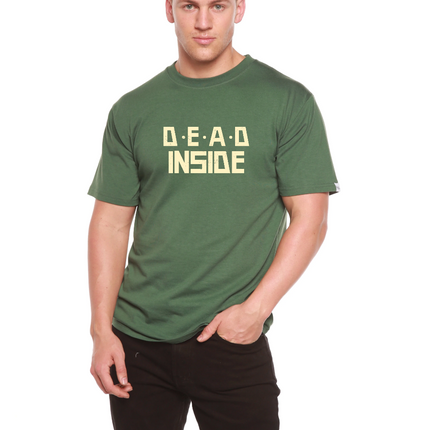 Dead Inside Bamboo Viscose/Organic Cotton Short Sleeve Printed T-Shirt