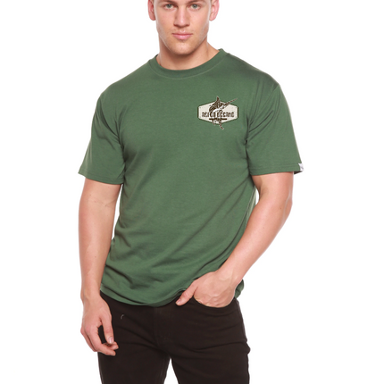 Rei do Oceano Men's Bamboo Short Sleeve Graphic T-Shirt