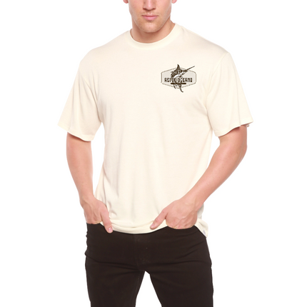 Rei do Oceano Men's Bamboo Short Sleeve Graphic T-Shirt
