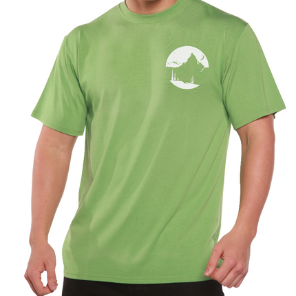 Explore More Men's Bamboo Viscose/Organic Cotton Printed T-Shirt