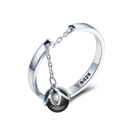 925 Sterling Silver Ring 0.2CM Width for Women