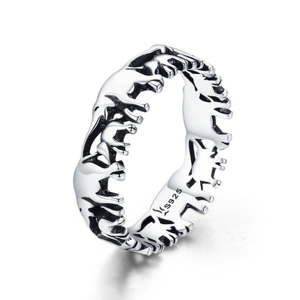 925 Sterling Silver Ring Size 6 for Women