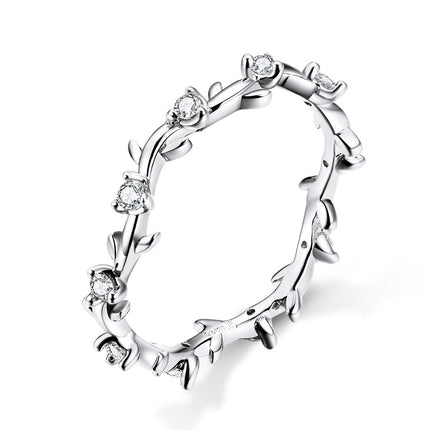 925 Sterling Silver Ring Size 6.0 for Women