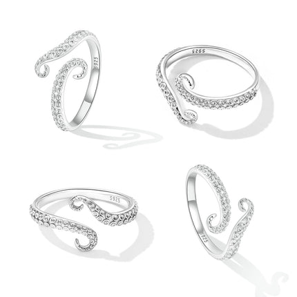 S925 Sterling Silver 0.2cm Platinum Plated Ring
