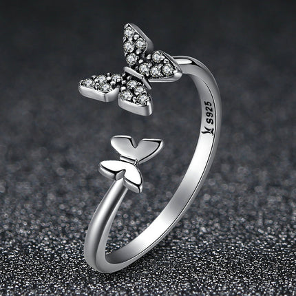 925 Sterling Silver Engagement Ring for Women