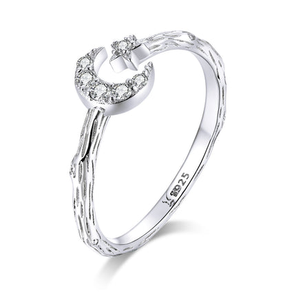 925 Sterling Silver Custom Ring with Pavé Setting CZ