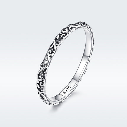 925 Sterling Silver Size 6.0 Ring for Women