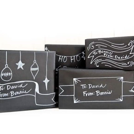Dry-Erase 6-Ft. Whiteboard or Chalkboard Wall Decal