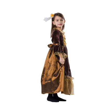 Kids Duchess Costume with Elegant Dress, Royal Details and Classic Style