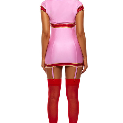 Mile High Club 5-Piece Flight Attendant Costume Set