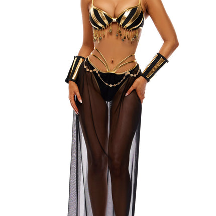 Cleopatra Complex 4-Piece Pharaoh Costume Set