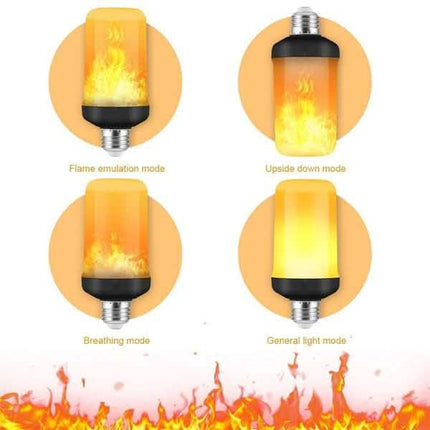 E27 LED Flame Effect Light Bulb