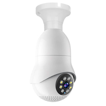 E27 WiFi Bulb Camera 1080P FHD WiFi IP Pan Tilt Security Surveillance Camera