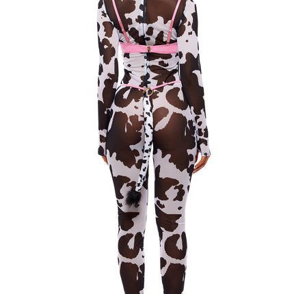 Moo’d Swings 7-Piece Cow Costume Set