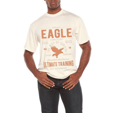 Eagle Men's Bamboo Viscose/Organic Cotton Short Sleeve Graphic T-Shirt