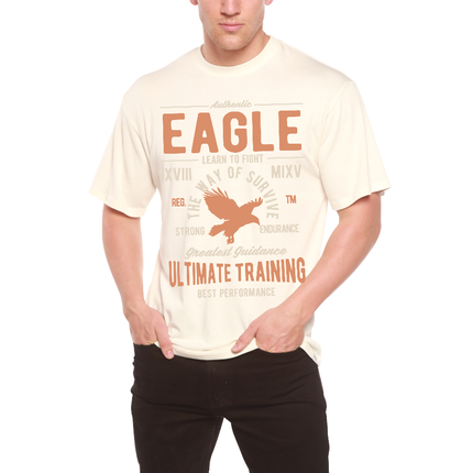 Eagle Men's Bamboo Viscose/Organic Cotton Short Sleeve Graphic T-Shirt
