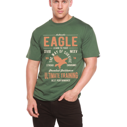 Eagle Men's Bamboo Viscose/Organic Cotton Short Sleeve Graphic T-Shirt