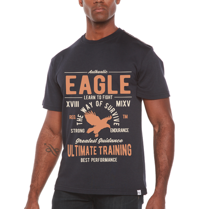 Eagle Men's Bamboo Viscose/Organic Cotton Short Sleeve Graphic T-Shirt