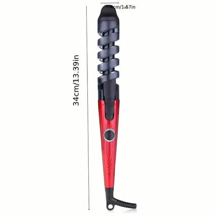 Easy-to-Use Spiral Hair Curler - Anti-Scald, Wave & Curl Maker