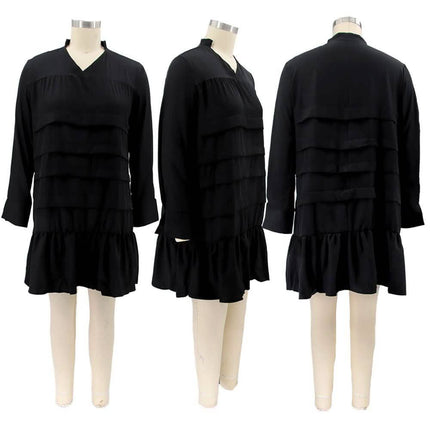 Echoine Women's Oversized Loose Ladies Midi Dress