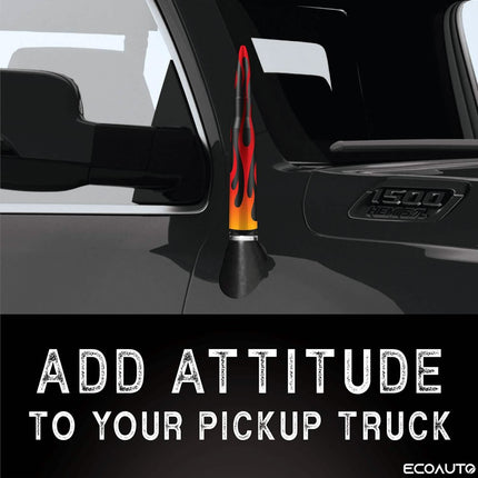 EcoAuto Badass Bullet Antenna Replacement Fits All Chevy & GMC Truck