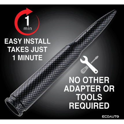 EcoAuto Badass Bullet Antenna Replacement Fits All Chevy & GMC Truck