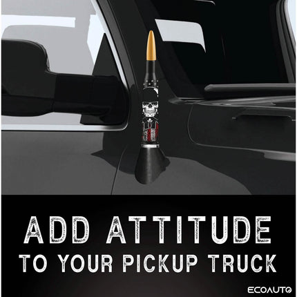 EcoAuto Badass Bullet Antenna Replacement Fits All Chevy & GMC Truck
