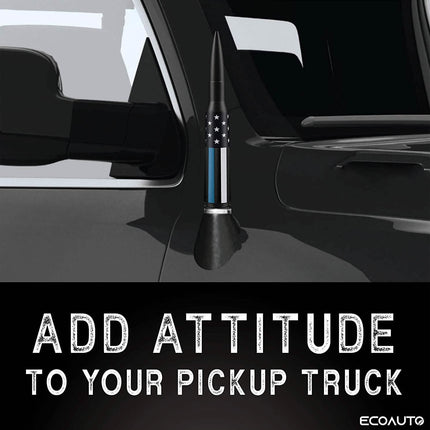 EcoAuto Badass Bullet Antenna Replacement Fits All Chevy & GMC Truck