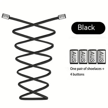 Elastic Shoelaces - 100CM Long, Easy, Durable and Comfortable