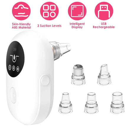 Electric Blackhead Comedone Extractor Tool Facial Pore Cleaner