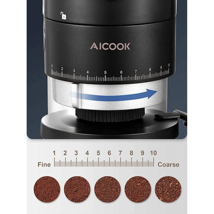 Electric Conical Burr Coffee Grinder