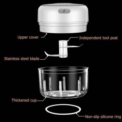 Electric Garlic Mini Crusher