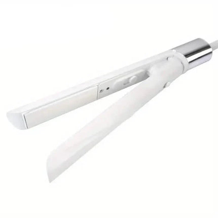 Electric Hair Straightener and Curler with Ceramic Plates
