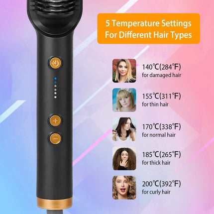 Electric Hair Straightener Brush