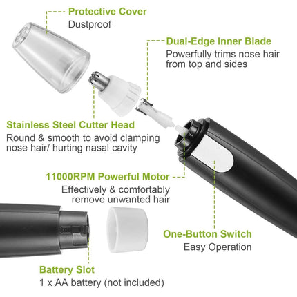 Electric Nose, Ear and Hair Trimmer