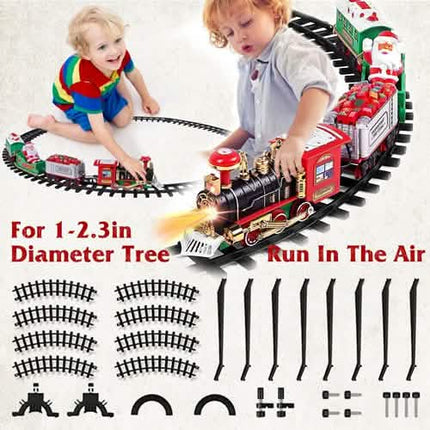 Electric Train Christmas Kid Toy Set