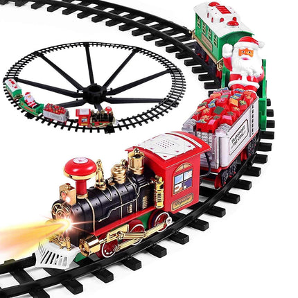 Electric Train Christmas Kid Toy Set