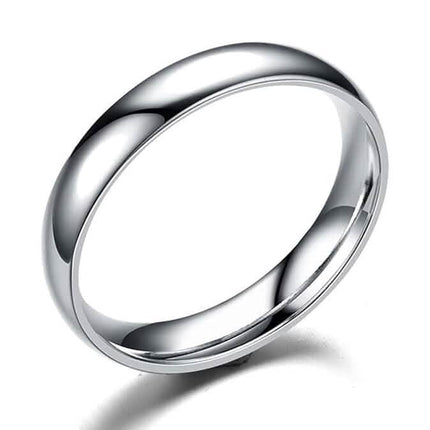 Elegant and Charming S925 Silver Wedding Band Ring