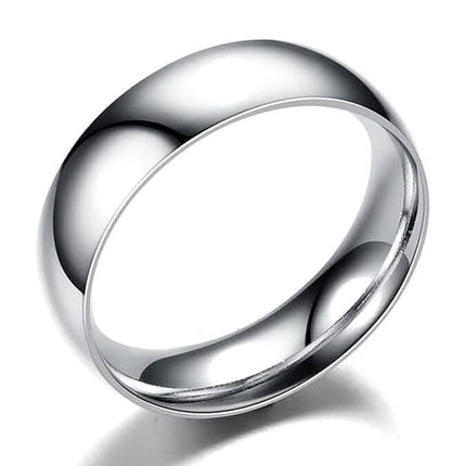 Elegant and Charming S925 Silver Wedding Band Ring