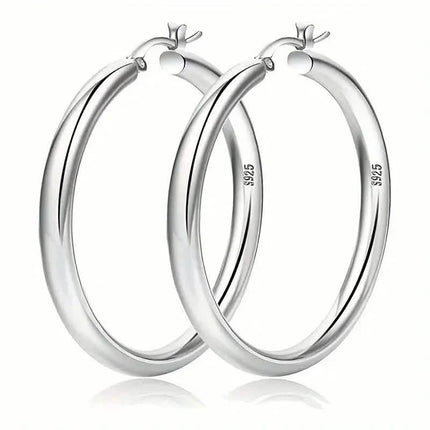 Elegant Daily Wear Round Circle Hoop Earrings
