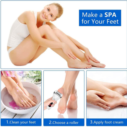 Elmchee Rechargeable Foot Callus Remover Kit