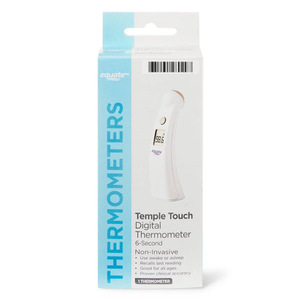 Equate Temple Touch 6-Second Digital Thermometer