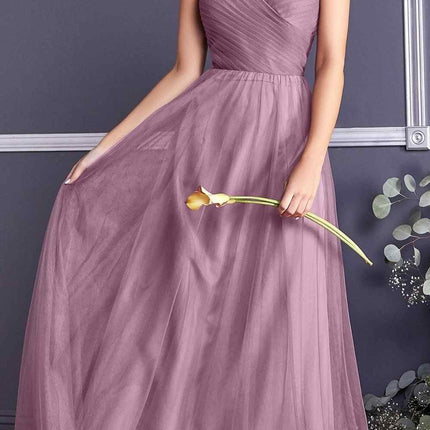 Ladivine ET320 Illusion V-Neck and Back Long Dress
