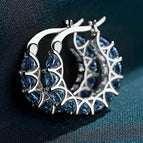 Silver/Blue